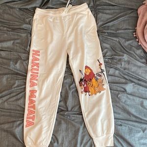 Disney Lion King sweatpants. Size Large in women’s.
